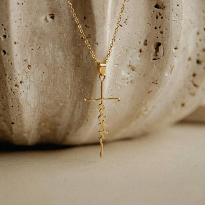Faith Cross Necklace