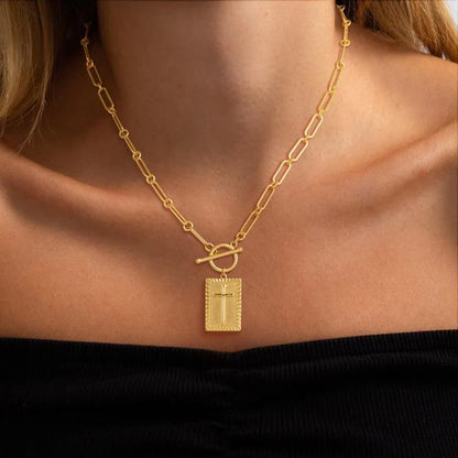 Eternal Cross Necklace
