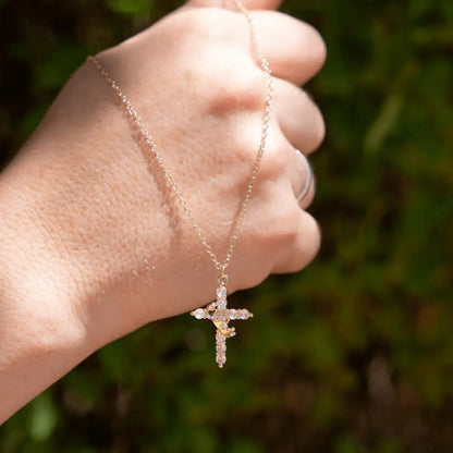 Crown Cross Necklace