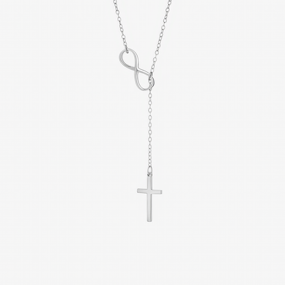 Infinity Cross Necklace