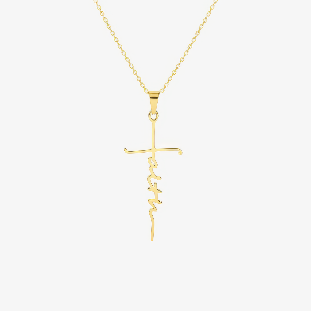 Faith Cross Necklace