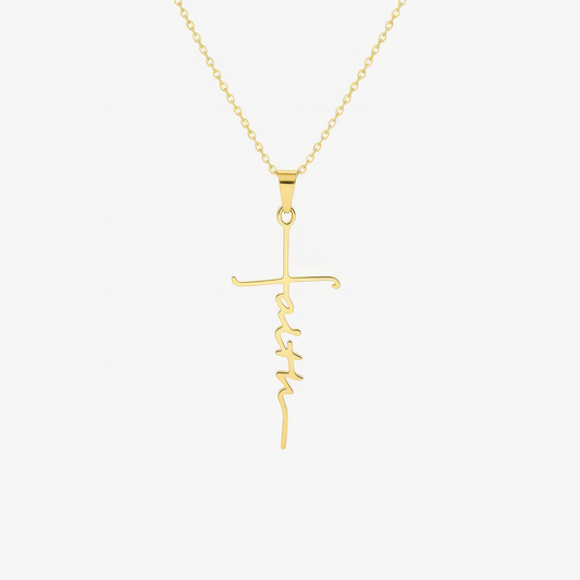 Faith Cross Necklace