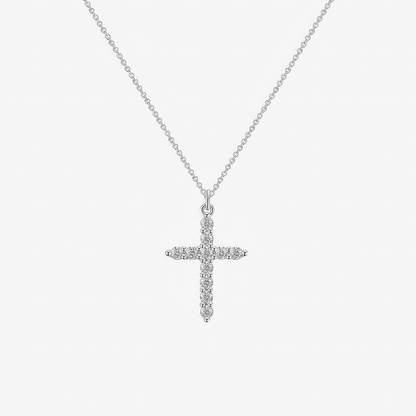 Crystal Cross Necklace