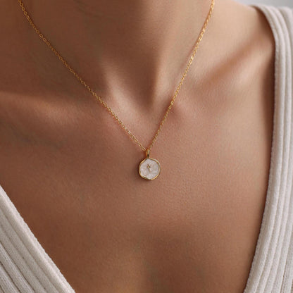 Medallion Cross Necklace