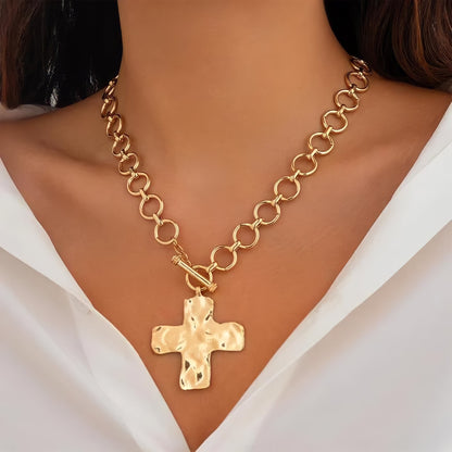 Statement Cross Necklace
